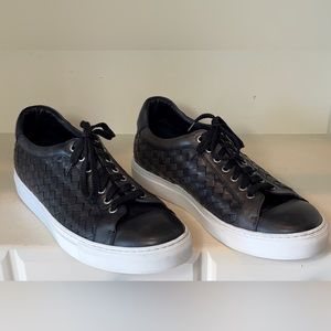 Trask Men’s Woven Leather Sneakers Size 11